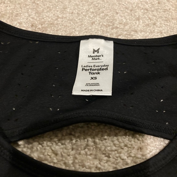 Members Mark Women’s Black Sleeveless Tank Top Size XS - Picture 3 of 6